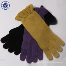 2015 New Design wool and cashmere knitting glove MRST01 Blended glove wholesale